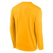 West Virginia Nike Legend Primary Logo Long Sleeve Tee